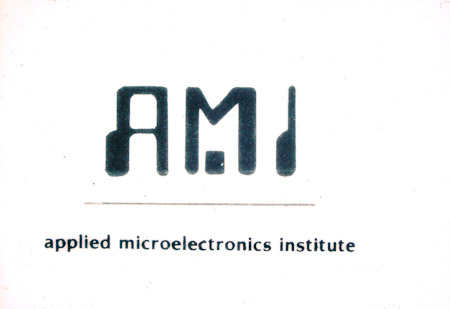 <B>The First Logo </B><BR>Obtained from stationery store. Obviously we weren't onto graphic designers yet!