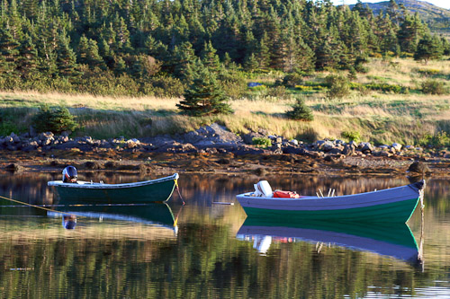 A calm evening in the Back Cove (by Andrew Spearns)