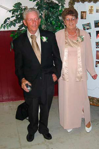 Dick and Grace Lundrigan - 50th Wedding Anniversery at parish Hall