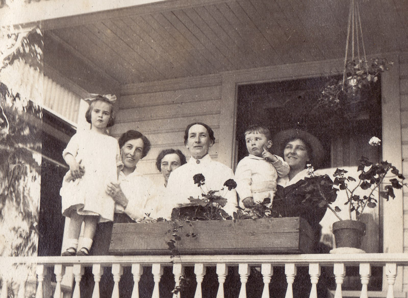 Margaret, Aunt Bess, Grandma, Aunt Olive