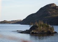 Rabbit Island at high tide (by Andrew Spearns)