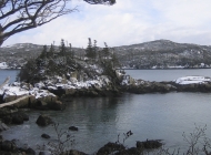 Rabbit Island in Winter by Marilyn Pincock)