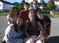 At the Shop: Summer 2009<BR>Stephanie Spearns, Kenton Burke, Dillon Coady, Alyssa Mettam, Mabel Lundrigan, and Curtis Burke