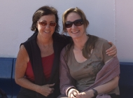 Marilyn & Rachel on the Ferry